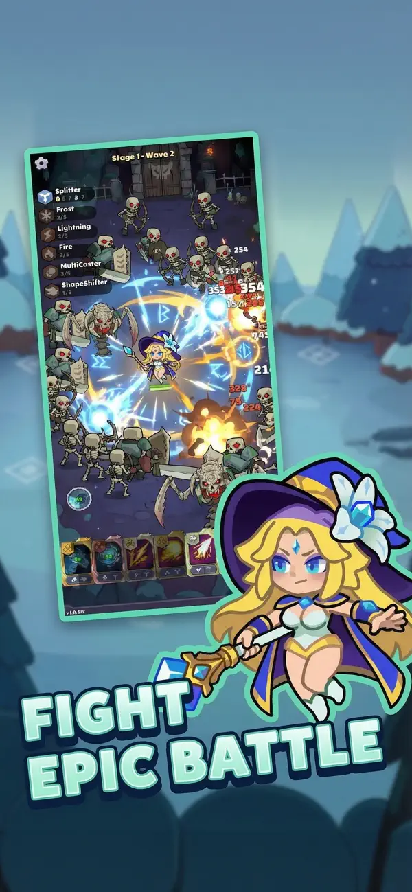 Dungeon & Deck: Idle RPG Game iOS Mod IPA screenshot 4 - iOS game interface