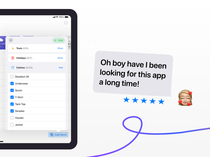 Packing List – Pack, Repeat