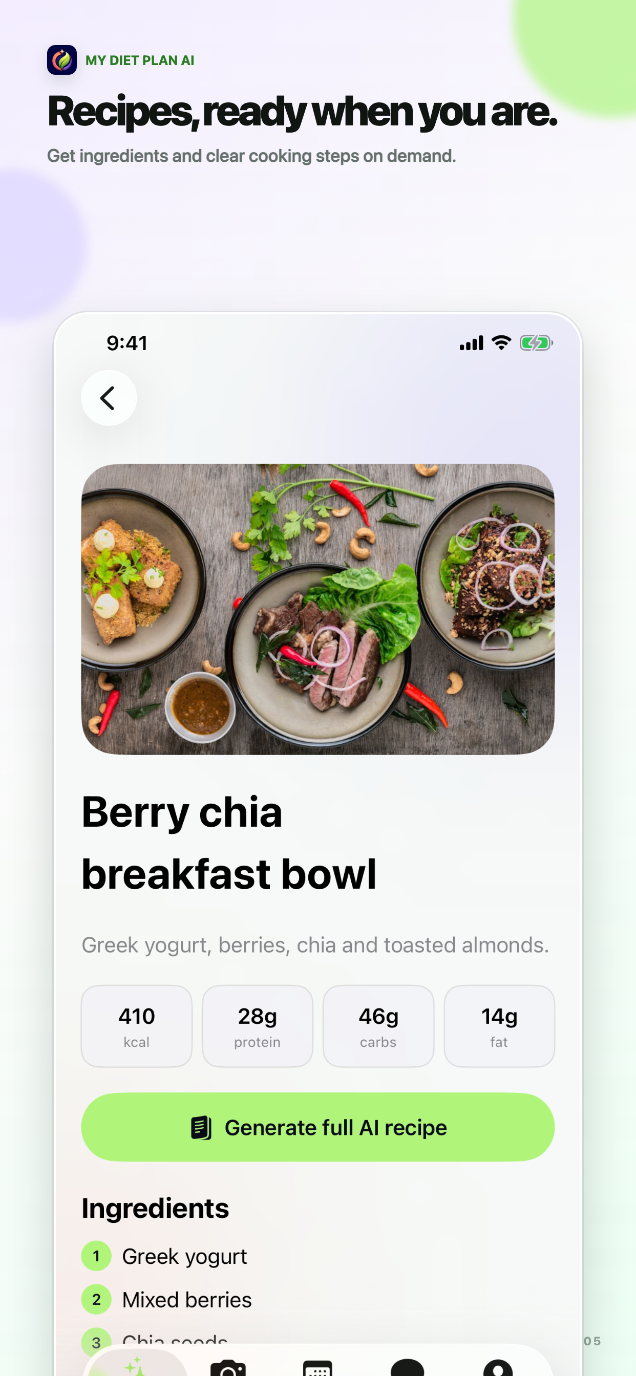My Diet Plan AI screenshot 4