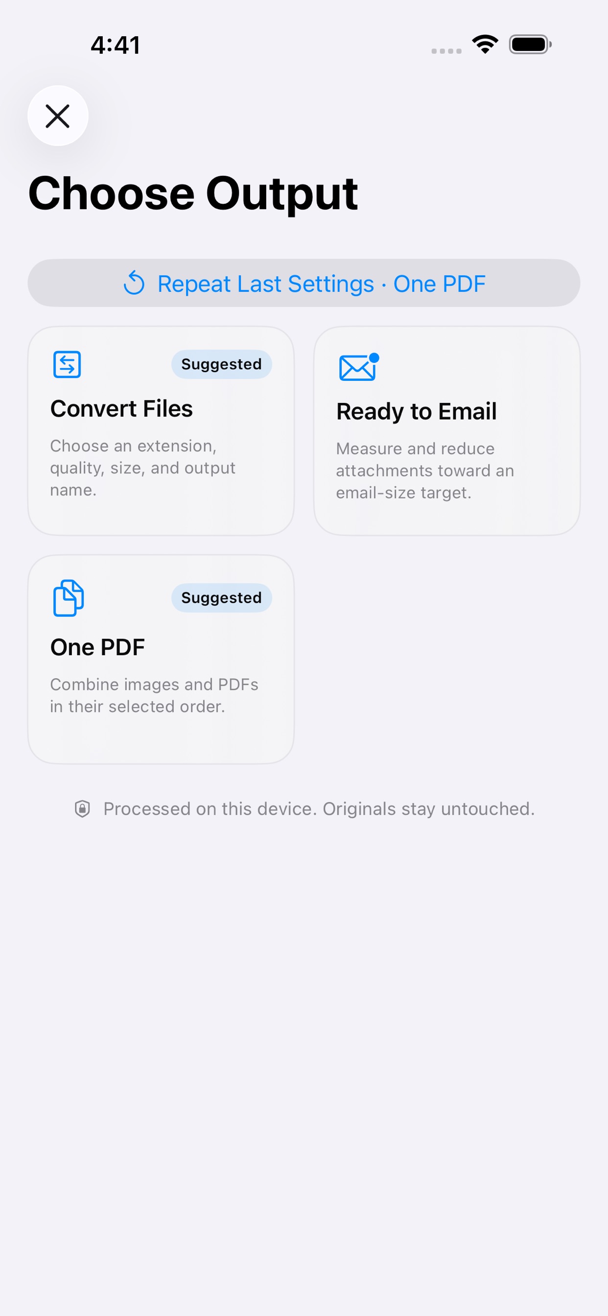 Screenshot 2 of FileFinish