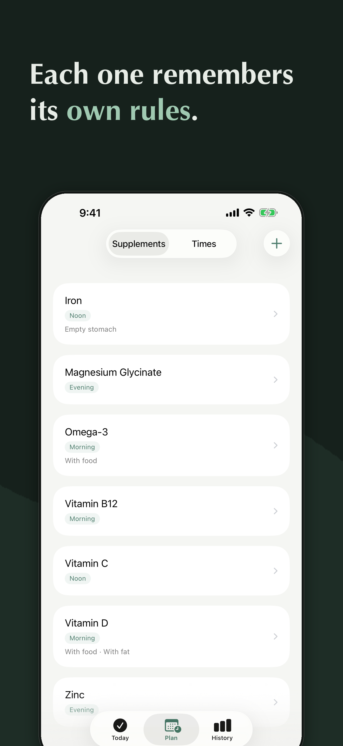 Elixr - Supplement Tracker screenshot 3