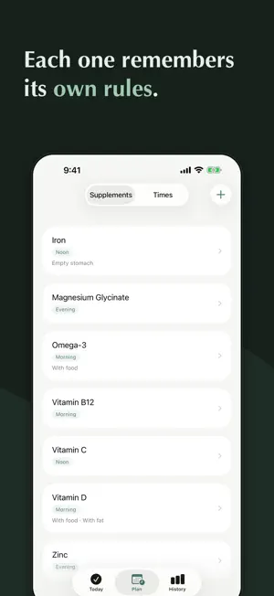 Elixr - Supplement Tracker screenshot 3