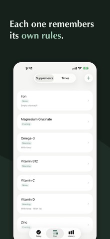 Elixr - Supplement Tracker Screenshot 3 of 6
