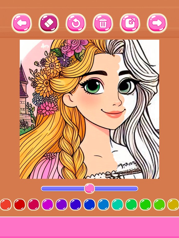 Screenshot #6 pour Jeu de coloriage et peinture R