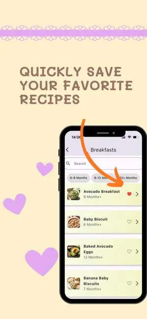 Baby Recipe Kitchen screenshot 2