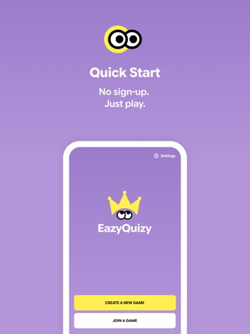 EazyQuizy: Trivia for Friends iPad screenshot