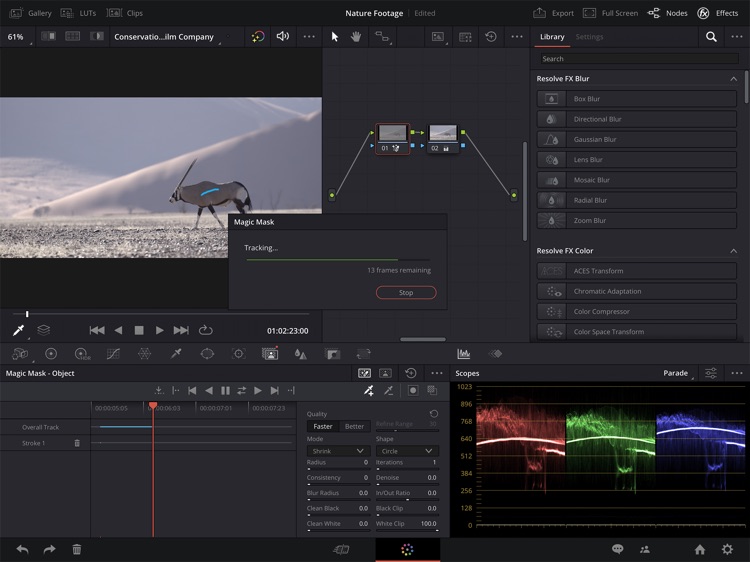 DaVinci Resolve for iPad screenshot-6
