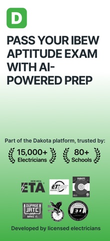 IBEW Aptitude Exam by Dakota iPhone screenshot