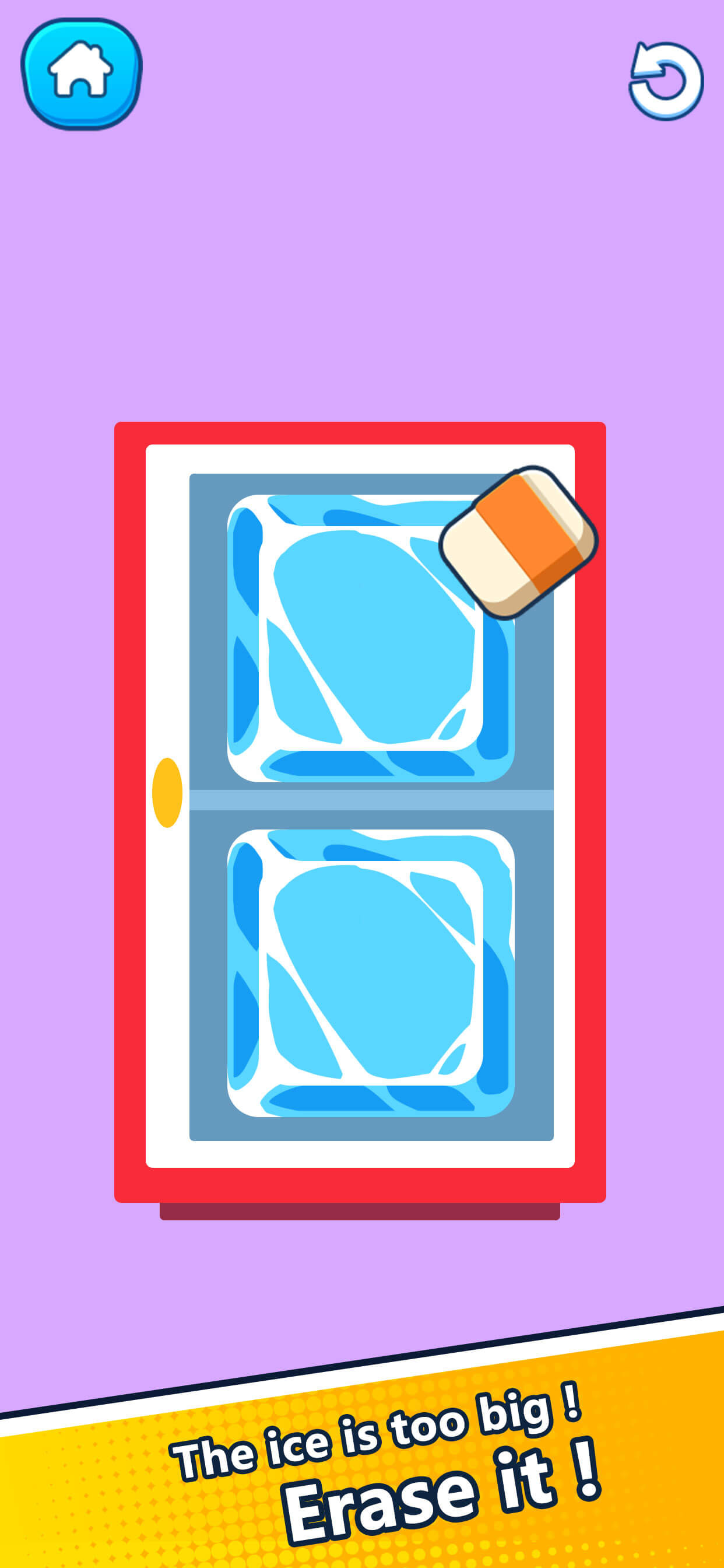 Eraser Magic:-Brain Test