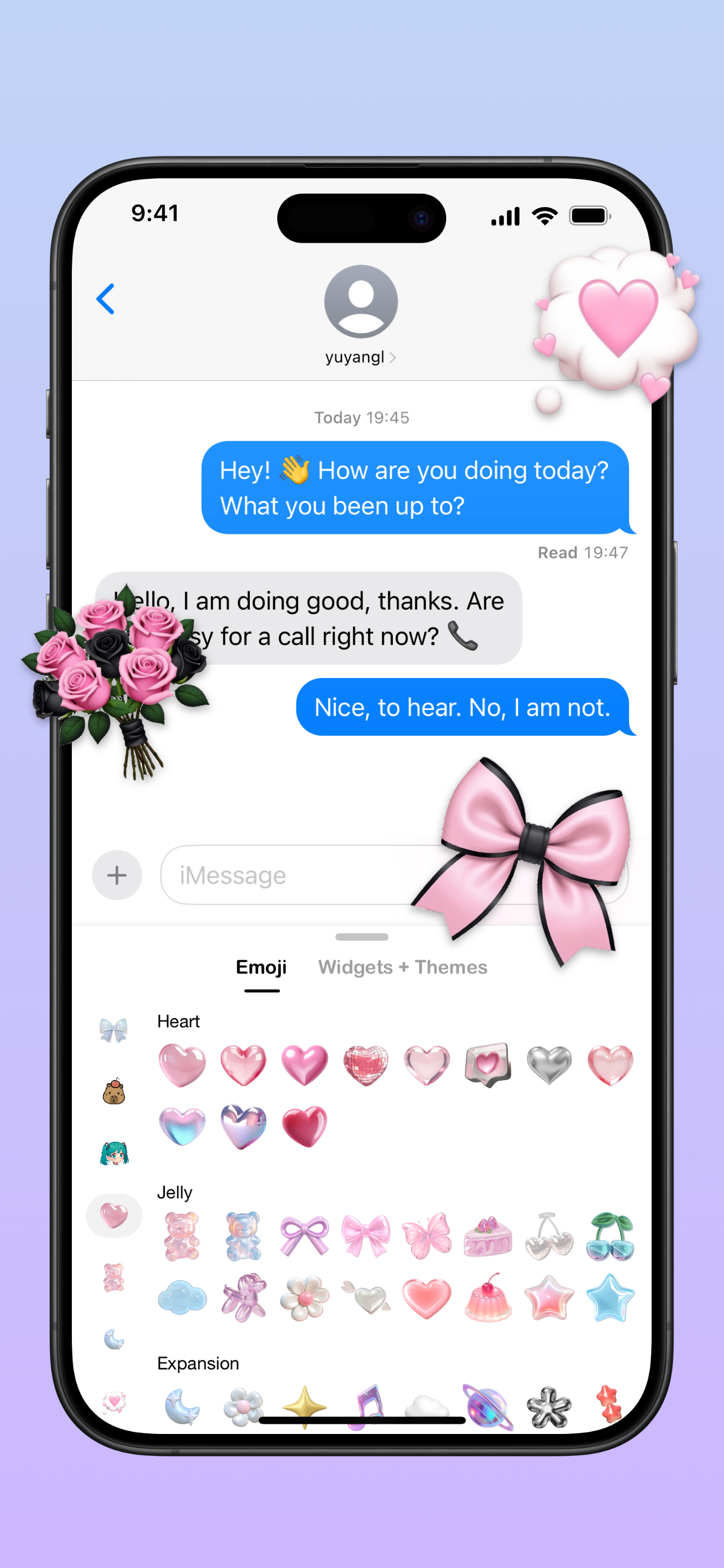 Cool Themes & Fonts: Cute Text