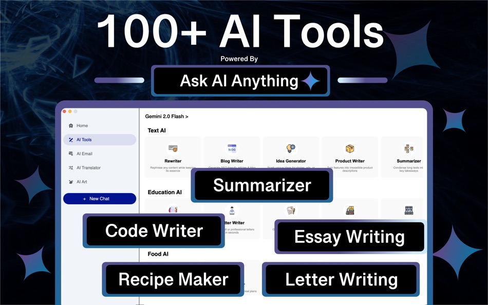 #3. ChatBot AI : Ask Anything . (macOS) By: Talha Fareed