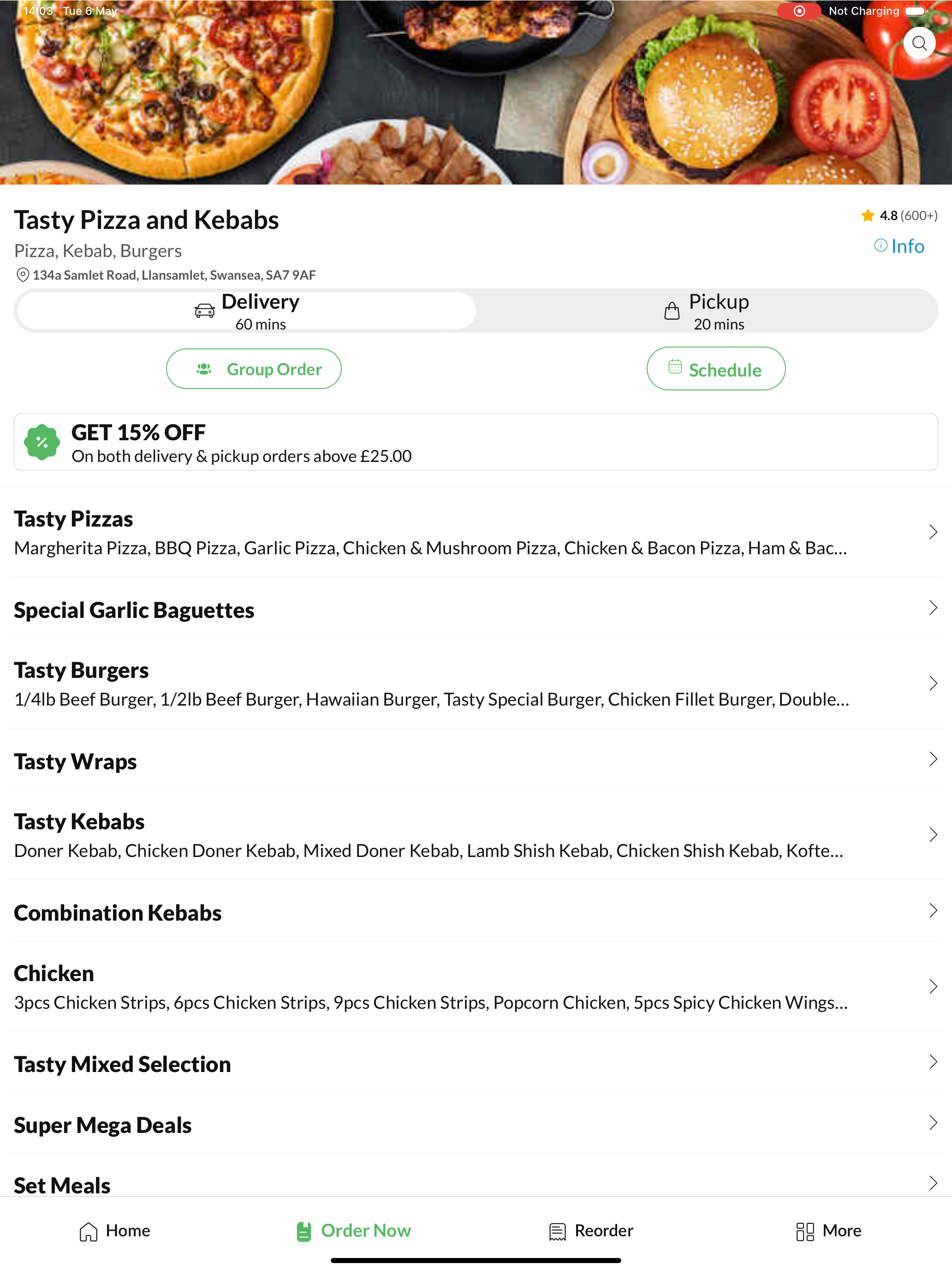 Tasty Pizza and Kebabs screenshot 6
