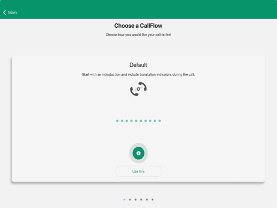 Telelingo Phone Call Translate iPad screenshot 4 - Utilities app