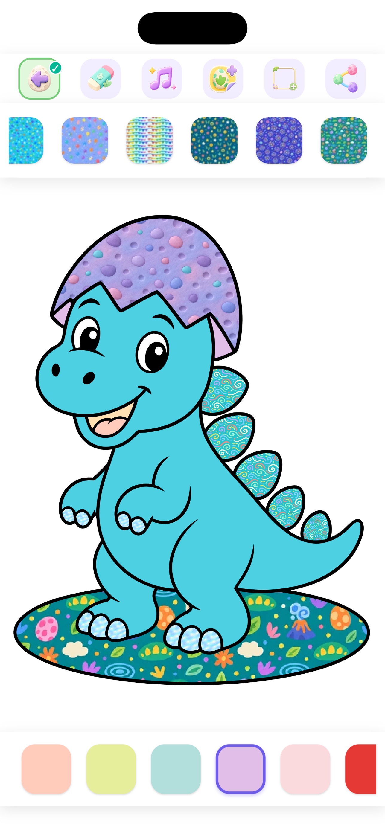 Screenshot 6 of Dinoria: Dinosaur Colouring