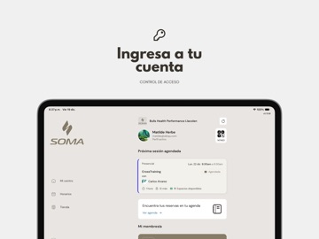 SOMA GYM iPad screenshot