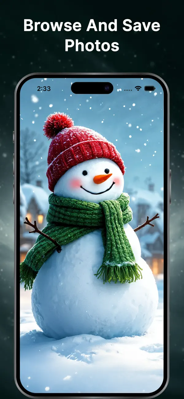 Screenshot #2 pour Christmas Live Wallpapers  `