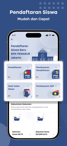 PENABUR SMS screenshot