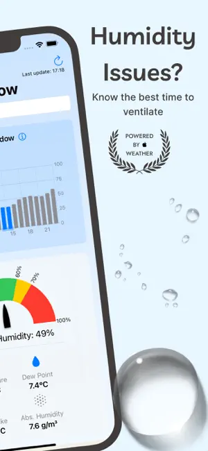 Humidity Window - Stoßlüften screenshot 1