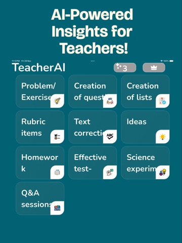 Goth AI: Study AI Helper GPT4o iPad screenshot