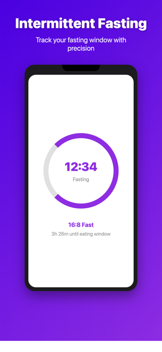 Fasting Timer - TrackFasts AI Screenshot 1 of 5