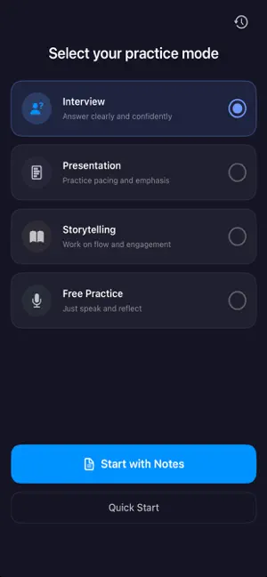 Rehearse - Speech Practice screenshot 1
