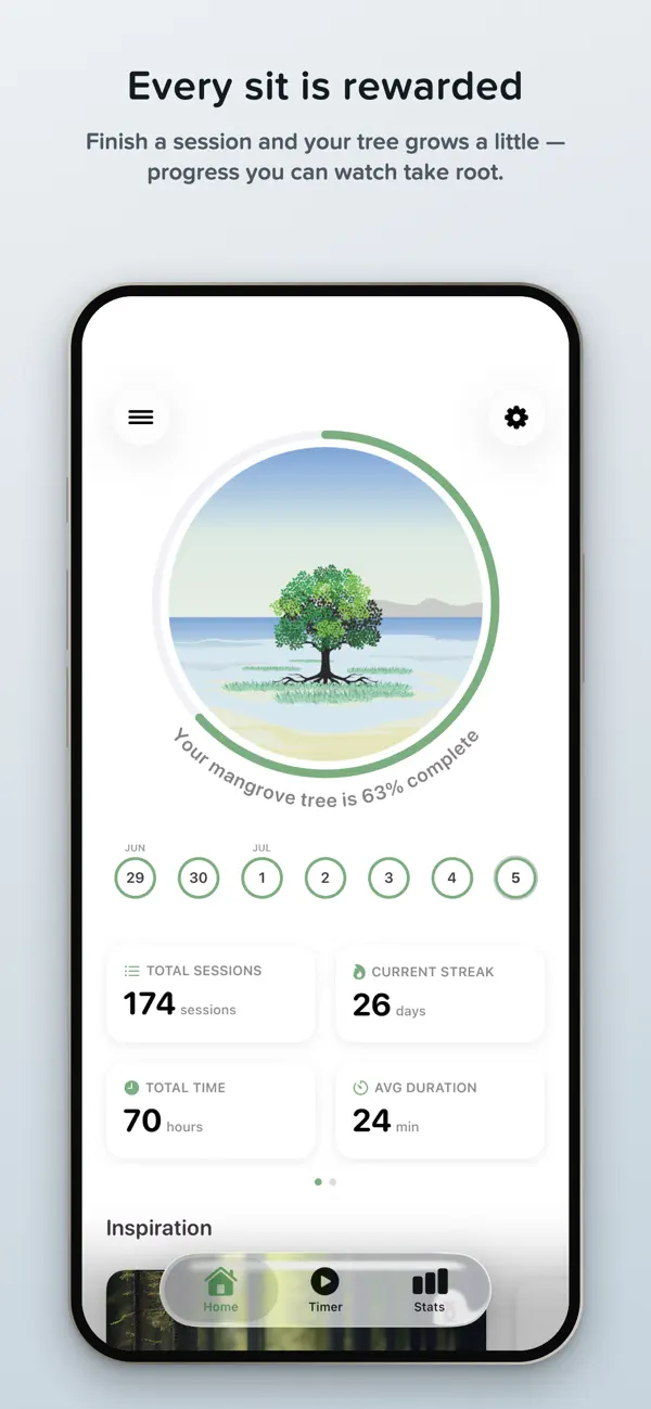 Timefully app screenshot 2