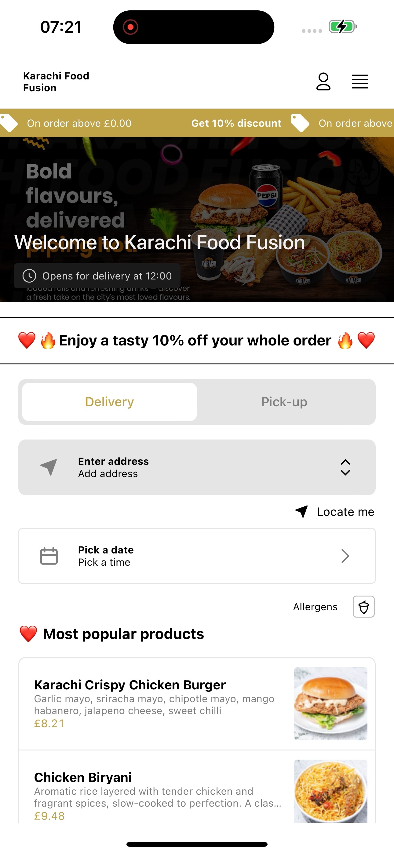 Screenshot 2 of Karachi Food Fusion