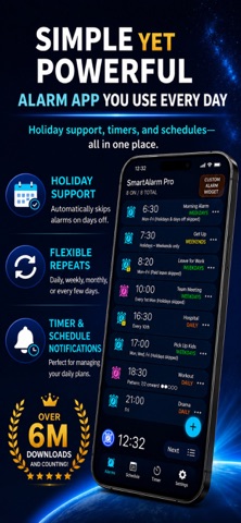 SmartAlarm - Alarm Clock Screenshot 1 of 10