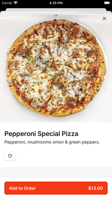 Mangiamo La Pizza iPhone screenshot 3 - Food & Drink app