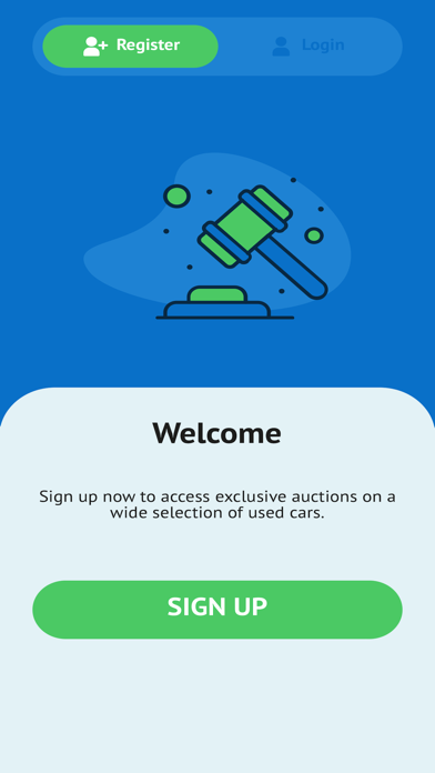 AWR Used Car Auctions Screenshot
