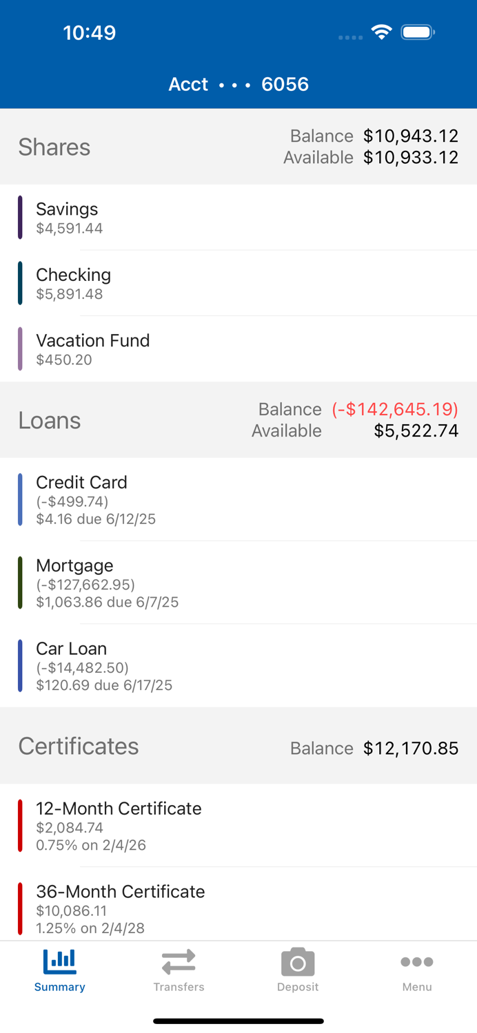 Serve Credit Union Mobile