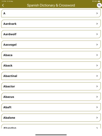 Spanish Dictionary & Crosswordのおすすめ画像3