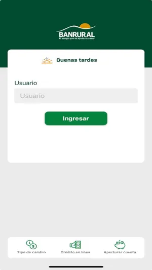 Banrural Móvil Honduras screenshot 1