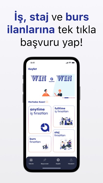 Anytime: Esnek Çalışma, İş Bul