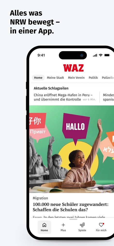 WAZ News - News App | MWM