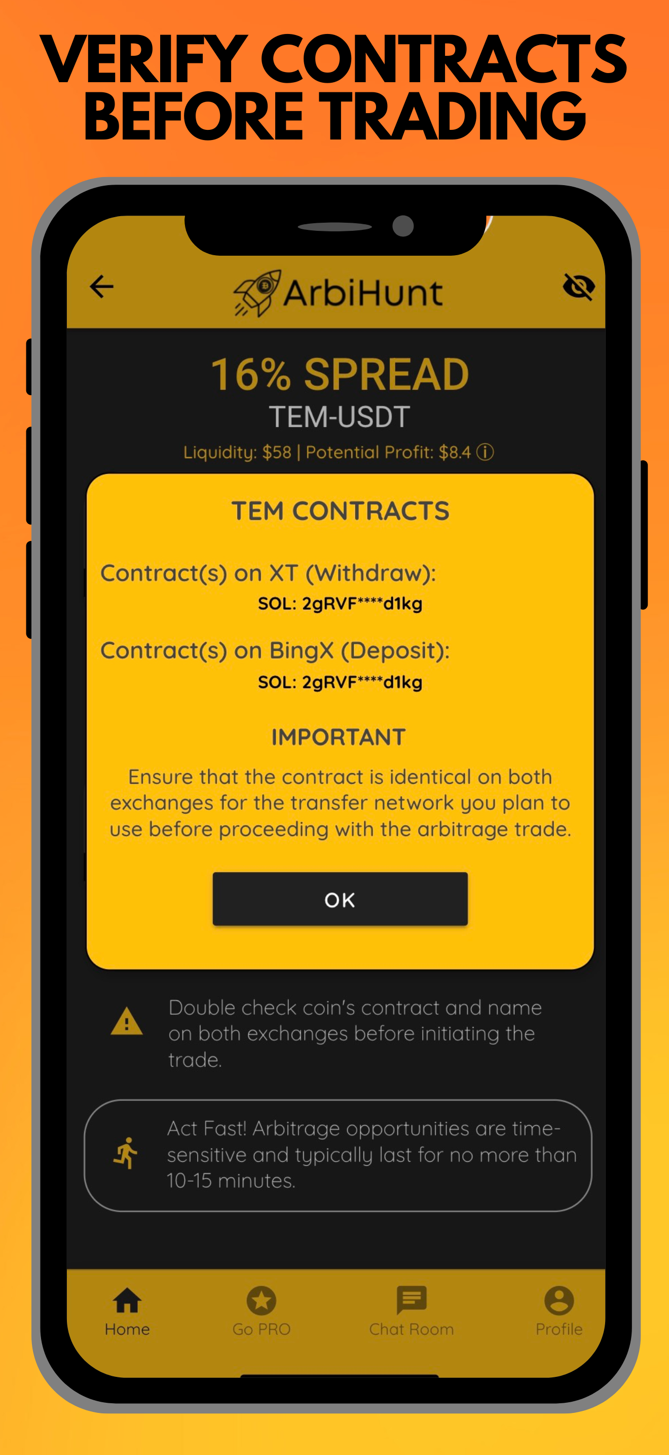 ArbiHunt - Crypto Arbitrage