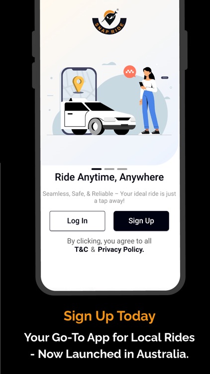 Snap Ride - Request a ride