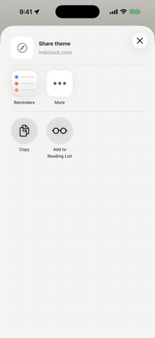 IndiClock Screenshot 10 of 10