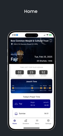 Bow Common Masjid-BCMCT Screenshot 1 of 3