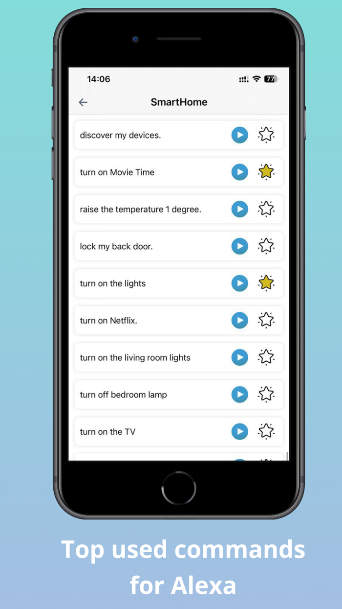 Smart Alexa voice Commands