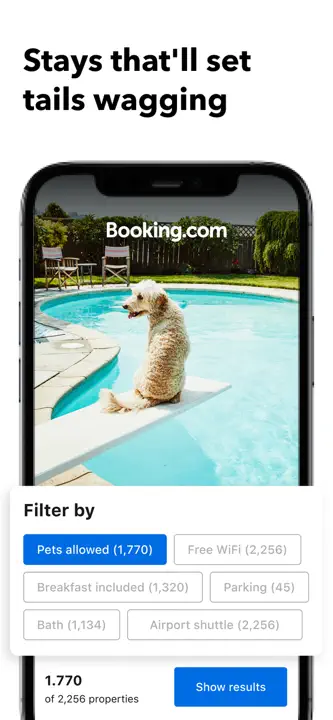 Booking.com : capture d’écran 7 sur 9