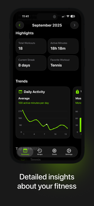 Fitness Wrapped Screenshot 4 of 9