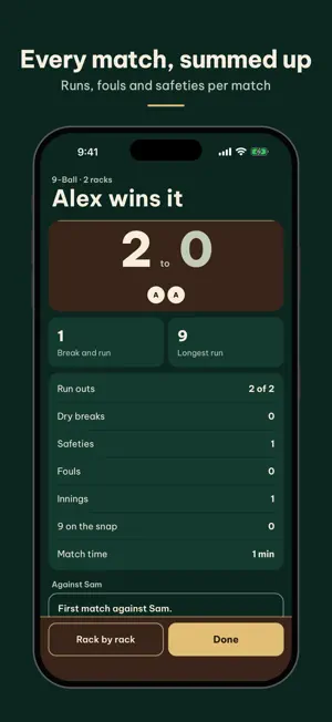 EightNine: Pool Scorekeeper screenshot 2