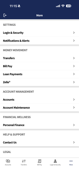 AmeriServ Banking Screenshot 6 of 6