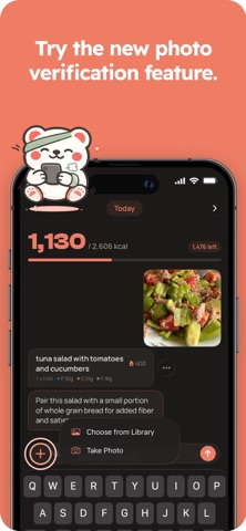 Khtwa AI - calories by chat Screenshot 3 of 7