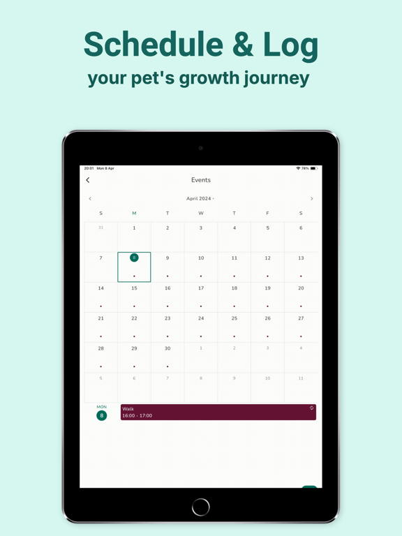 Furry Friend : Pet Care App iPad screenshot 8 - Lifestyle app
