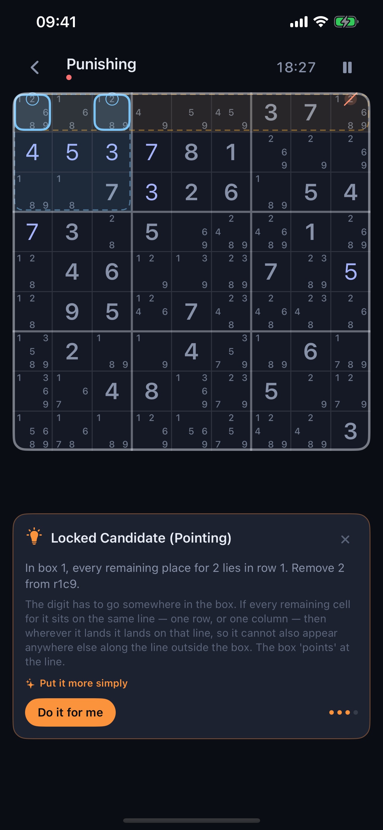 Screenshot 9 of Sudoku: Play Sudoku