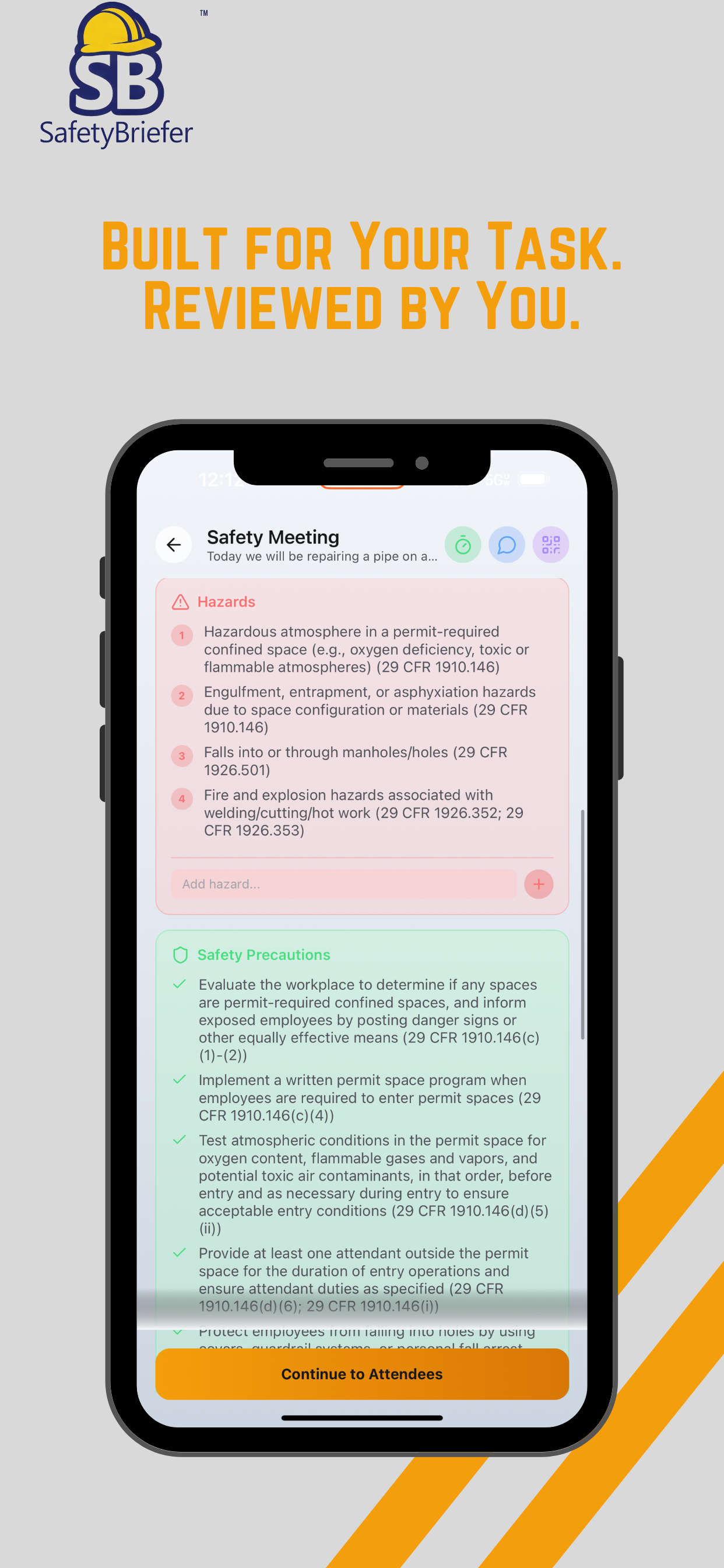 SafetyBriefer screenshot 6