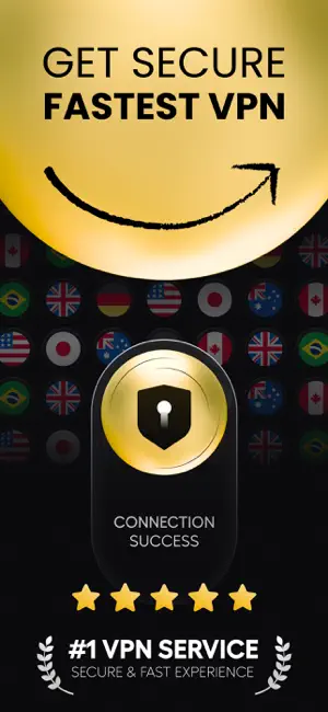 VPN – fast VPN for privacy iPhone screenshot 1