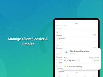 Moduit Advisor iPad screenshot